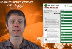 12_11 Infrastructure Broadcast (Autodesk University, Bentley Webcast and More)